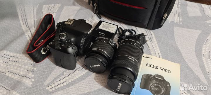 Фотоаппарат canon eos 600d