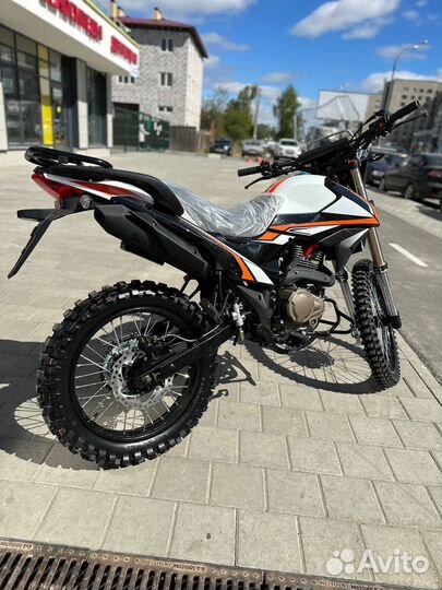 Мотоцикл Adventure 250 с птс Оранжевый