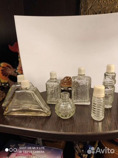 Флаконы от духов СССР