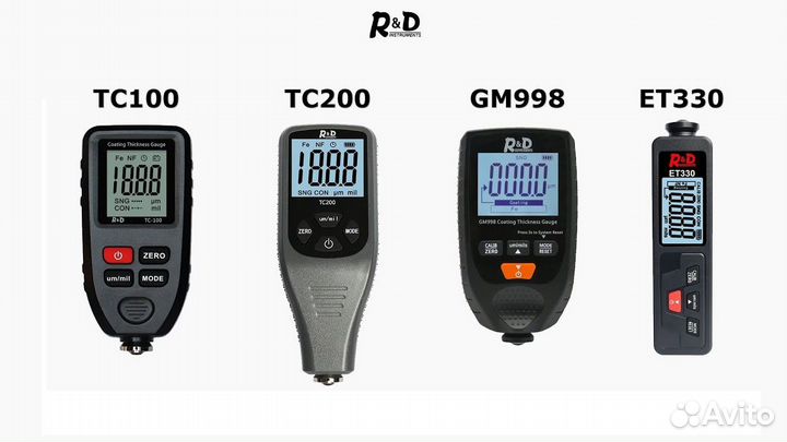 Новые толщиномеры R&D в наличии в Красноярске