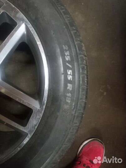 Диски мерседес R18 с резиной