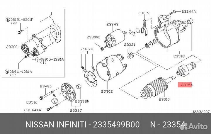 Бендикс nissan sentra II,sunny II,pulsar II,march