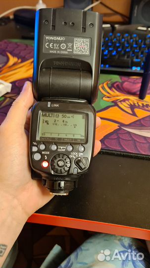 Вспышка YN600EX-Rt II