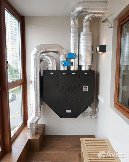 Приточно-вытяжная установка Breezart с установкой