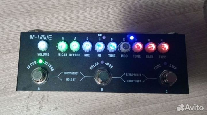 Педаль эффектов для гитары M-vave