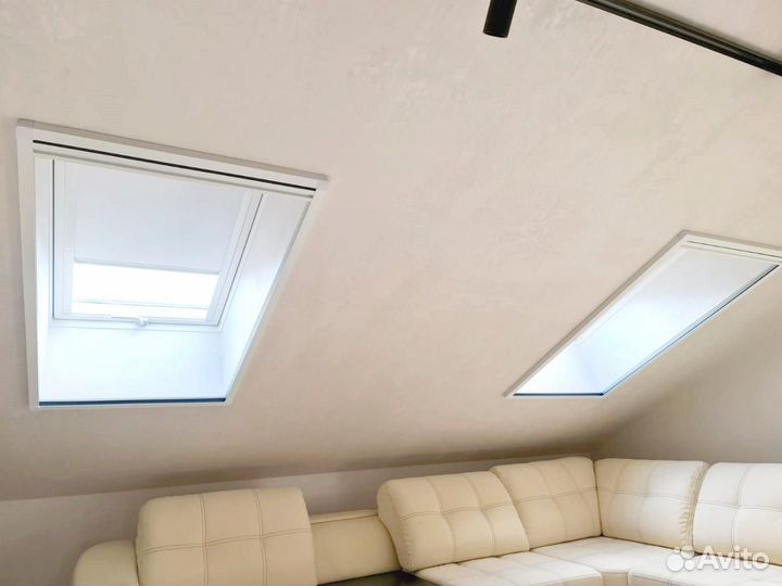 Рулонные шторы на мансардные окна