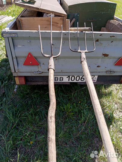 Стоговые вилы, грабли