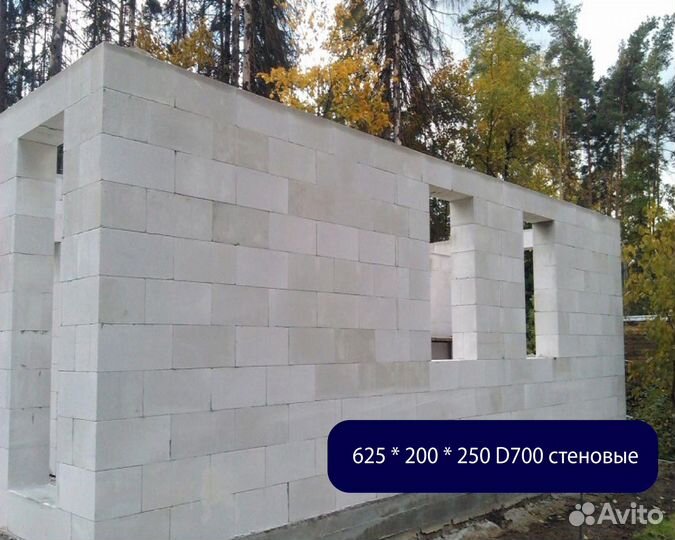 Газоблоки D700