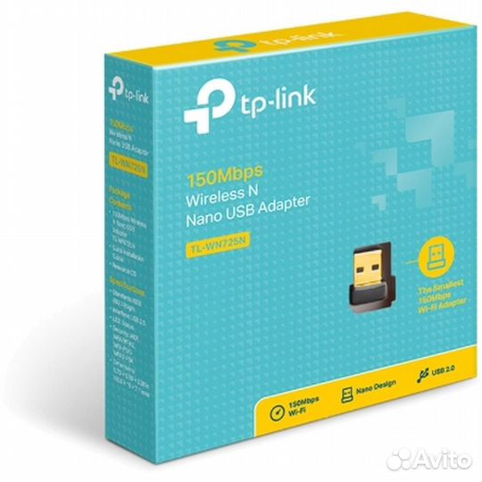 Сетевая карта TP-link TL-WN725N 802.11n #67662
