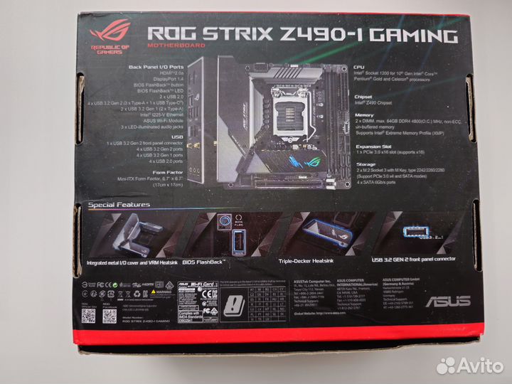 Mini-ITX комплект (LGA1200)