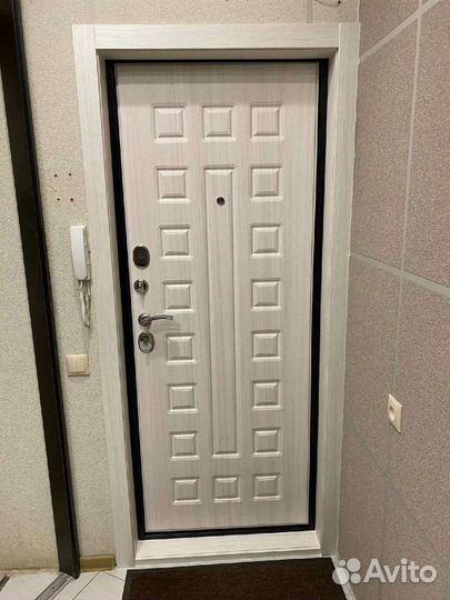 Установка монтаж входных дверей и оформление проём