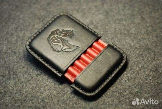 Шикарный Кожаный портсигар