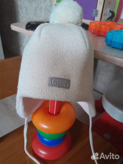 Жилетка на мальчика 80-86 и шапка 42-44