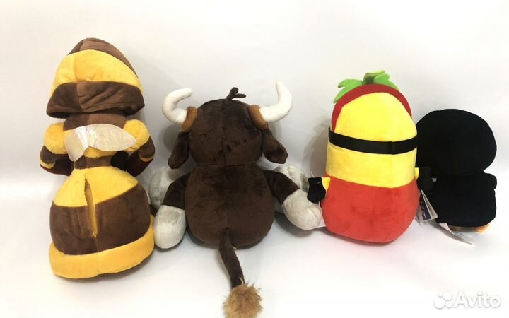 Мягкая игрушка Баба Капа Бык Миньон Джерри Пингвин