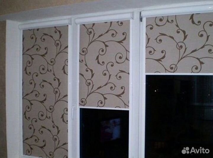 Шторы рулонные, жалюзи