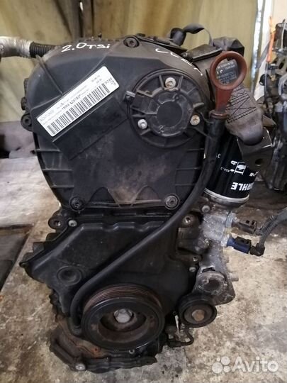 Двигатель CCZ ccza Пассат Б7 Октавия А5 2.0 TSI