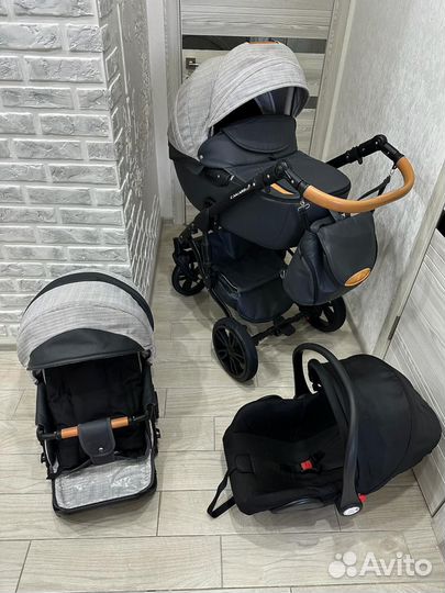 Коляска 3 в 1 alis camaro