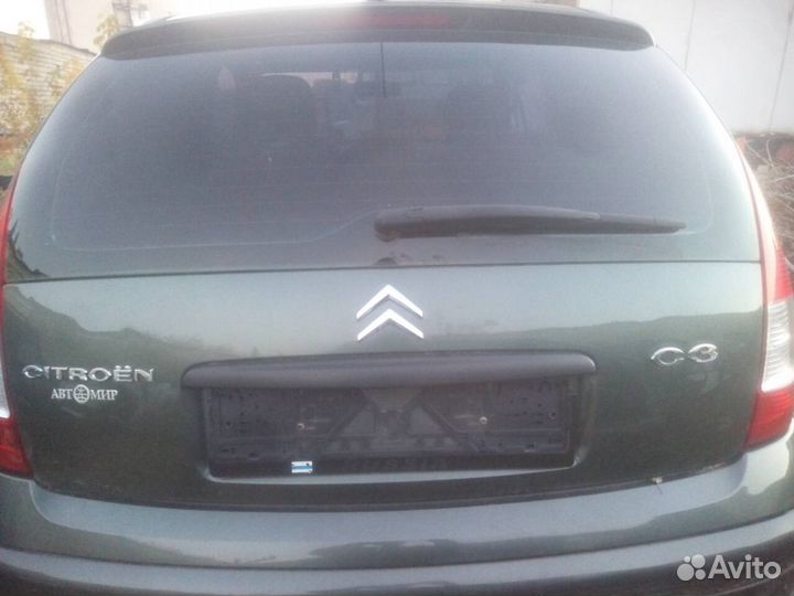 Дверь задняя,крышка багажника Citroen C3