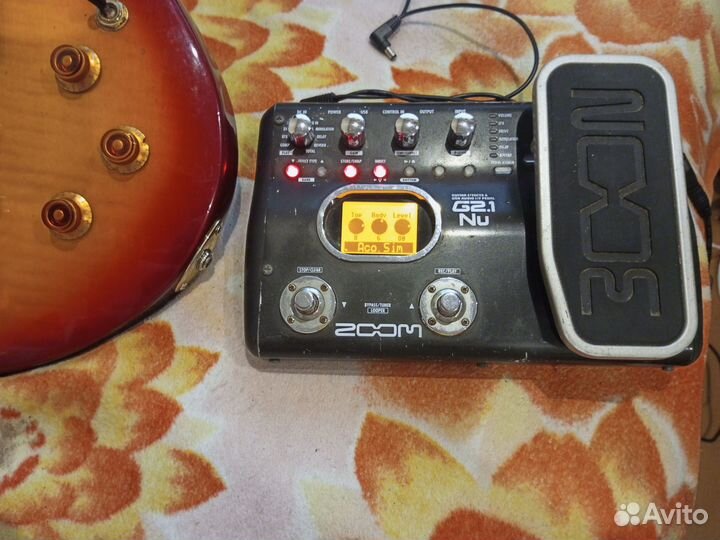 Гитарный процессор zoom G2.1Nu