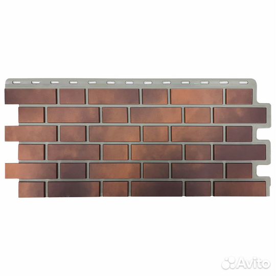 Фасадные панели FineBer Кирпич Клинкерный 3D Керамический-черный