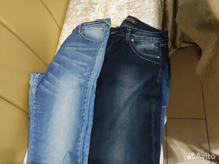Джинсы б/у, в отличном состоянии, разм. разные
