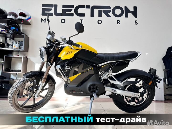 Электромотоцикл Super Soco TC Max
