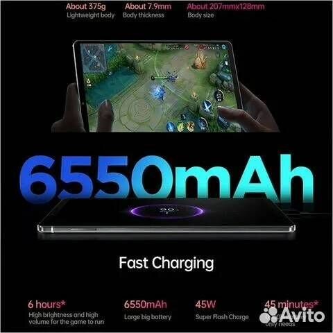 Планшет Lenovo Legion Y700 8/128GB(CN) Gray