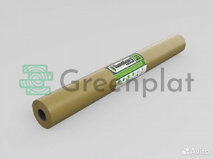 Тонкая мембрана толщиной 2 мм на бесклеевой основе