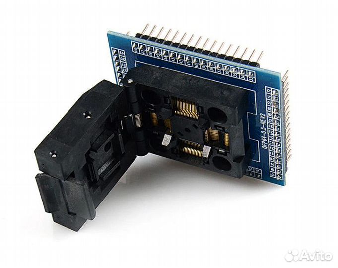Адаптер QFP64 tqfp64 lqfp64 0.5 мм Pin to Pin