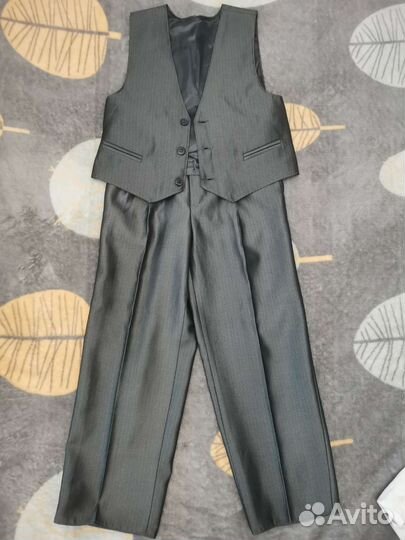 Костюм школьный брюки и жилет