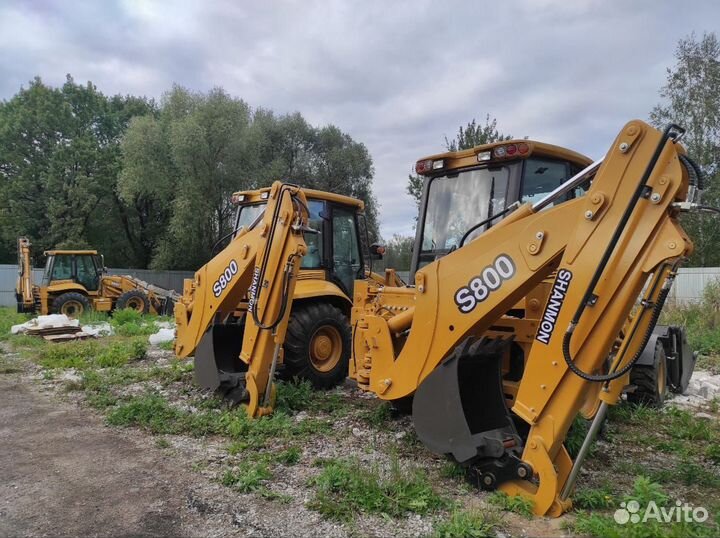 Экскаватор-погрузчик Shanmon S800, 2023