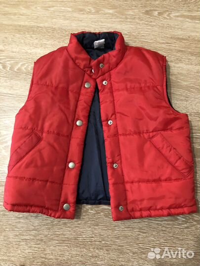 Жилетка утепленная для мальчика 92