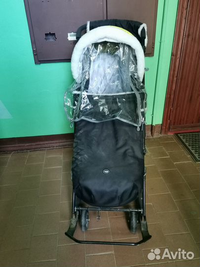 Детская коляска-санки