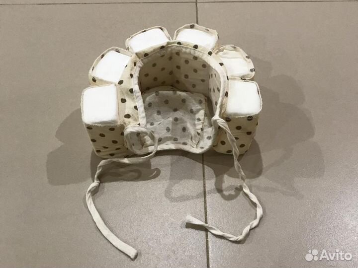 Желтая детская ванночка объем 50л с рифленым дном