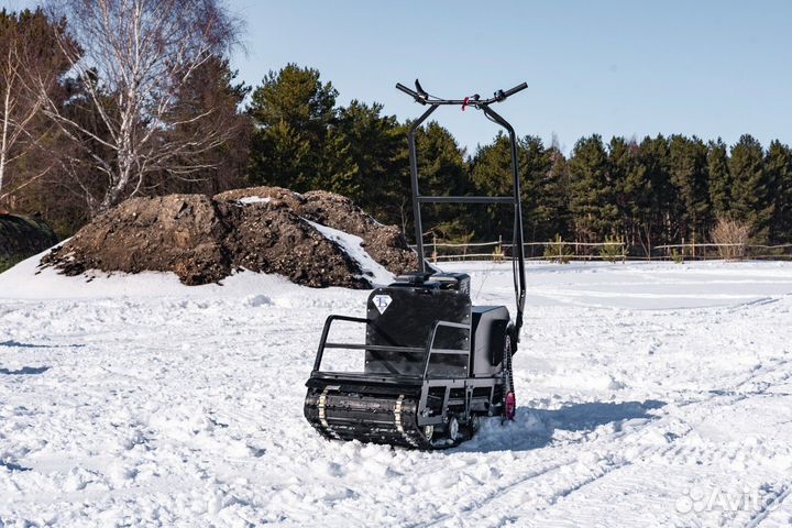 Мотобуксировщик Бурлак М2 LRK 9 л.с