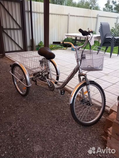 Трехколесный велосипед для взрослых. Иж 