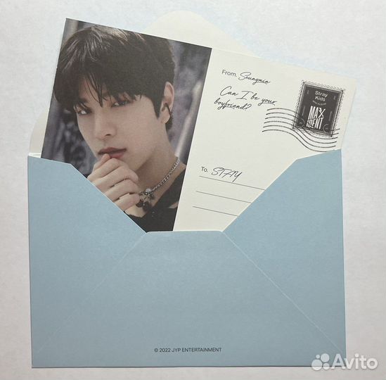 Карта Сынмина Stray Kids/Maxident