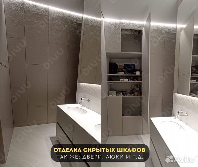 Панели стеновые сверхтонкие с фактурой камня