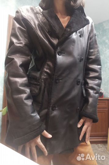 Куртка кожаная женская на меху
