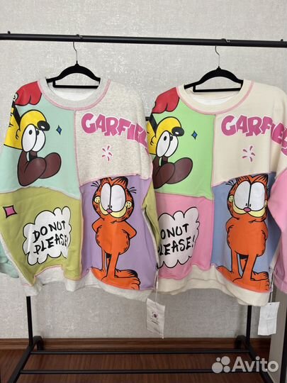 Свитшот новый Гарфилд