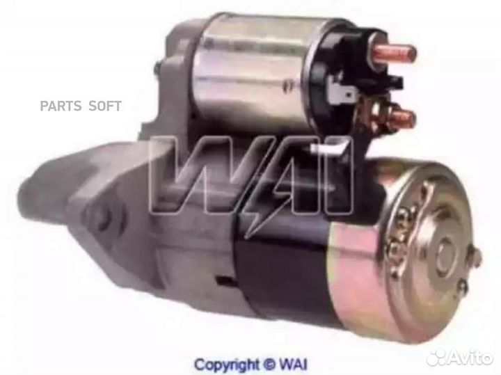 WAI 17717N стартер 1.0Kw\ Subaru Forester/Impreza/Legacy 1.6/1.8/2.0/2.2 91