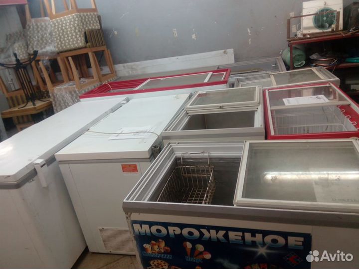 Морозильные лари с глухой крышкой и со стеклянной