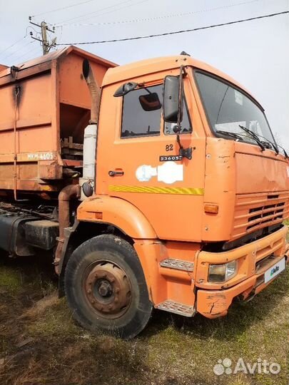 Мусоровоз на базе камаз