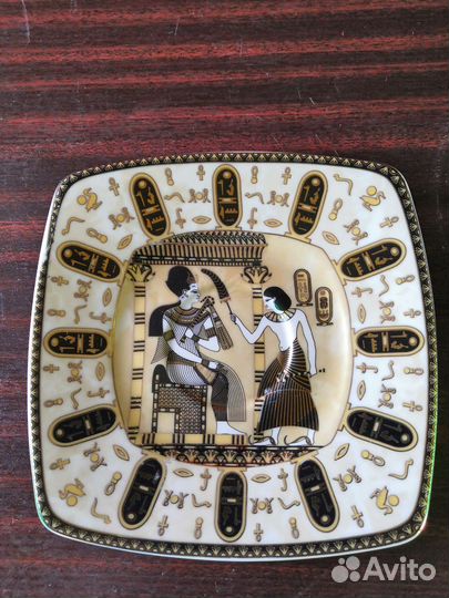 Блюдца квадратные. Производство Египет