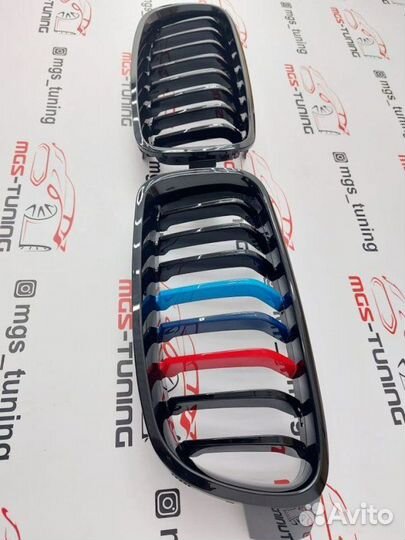 Ноздри с триколором BMW 3 Series F30 М-Perfomance