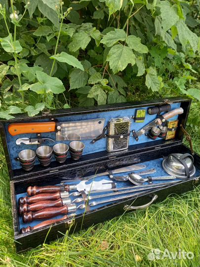 Набор шампуров в кейсе