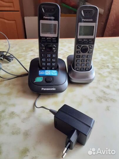 Телефон Panasonic - 2 трубки б/у