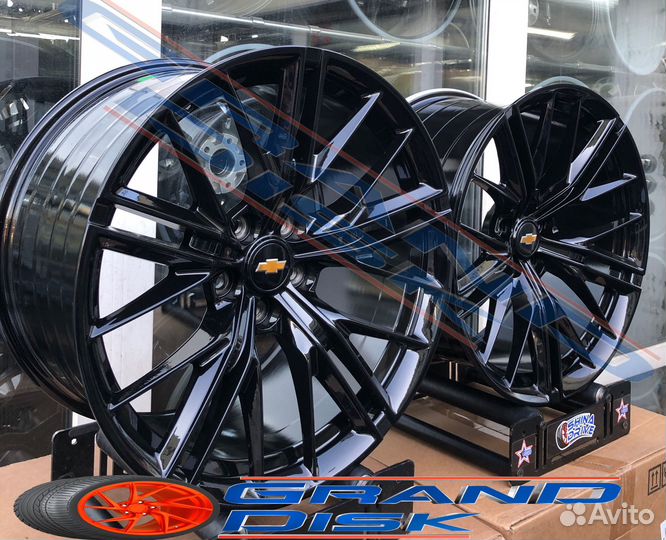 Диски R20 5x120 Chevrolet Camaro Black Gloss