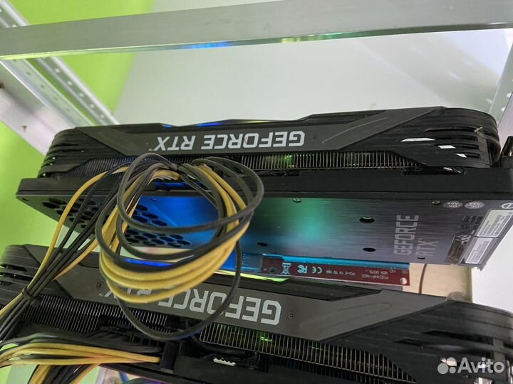 Ферма для майнинга geforce RTX 3070 8gb