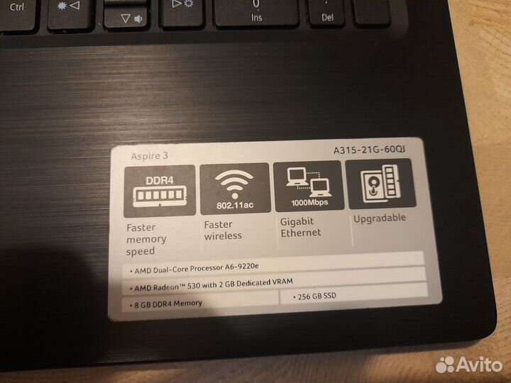 Ноутбук acer aspire 3 a315